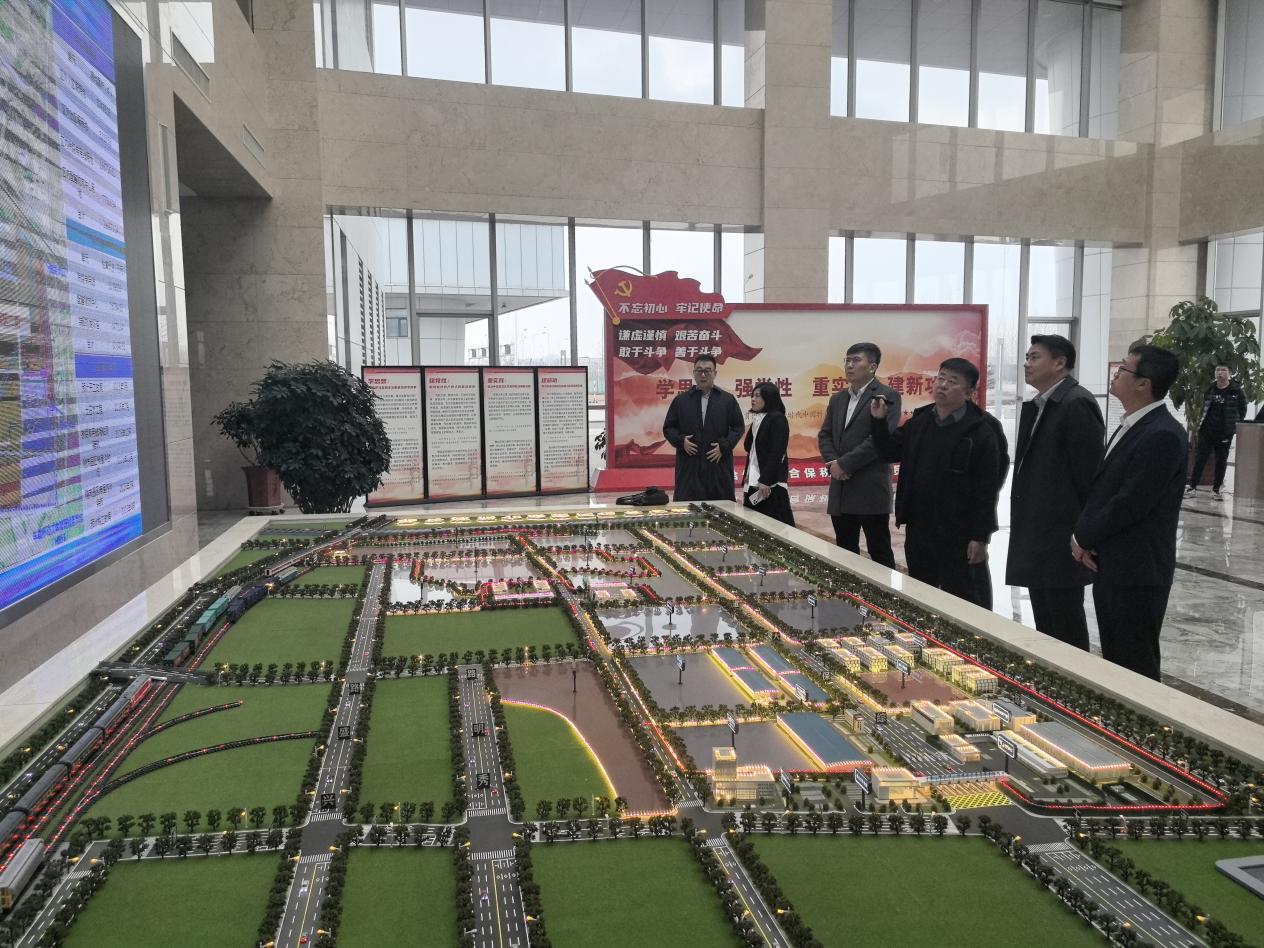 供应链集团总经理欧阳兵带队赴黑龙江省哈尔滨市考察调研